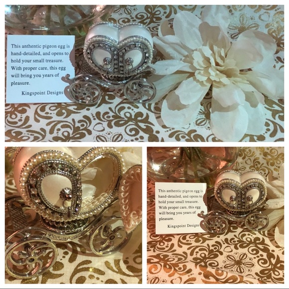 🆕 BEAUTIFUL!! KINGSPOINT PIGEON EGG - Picture 1 of 8